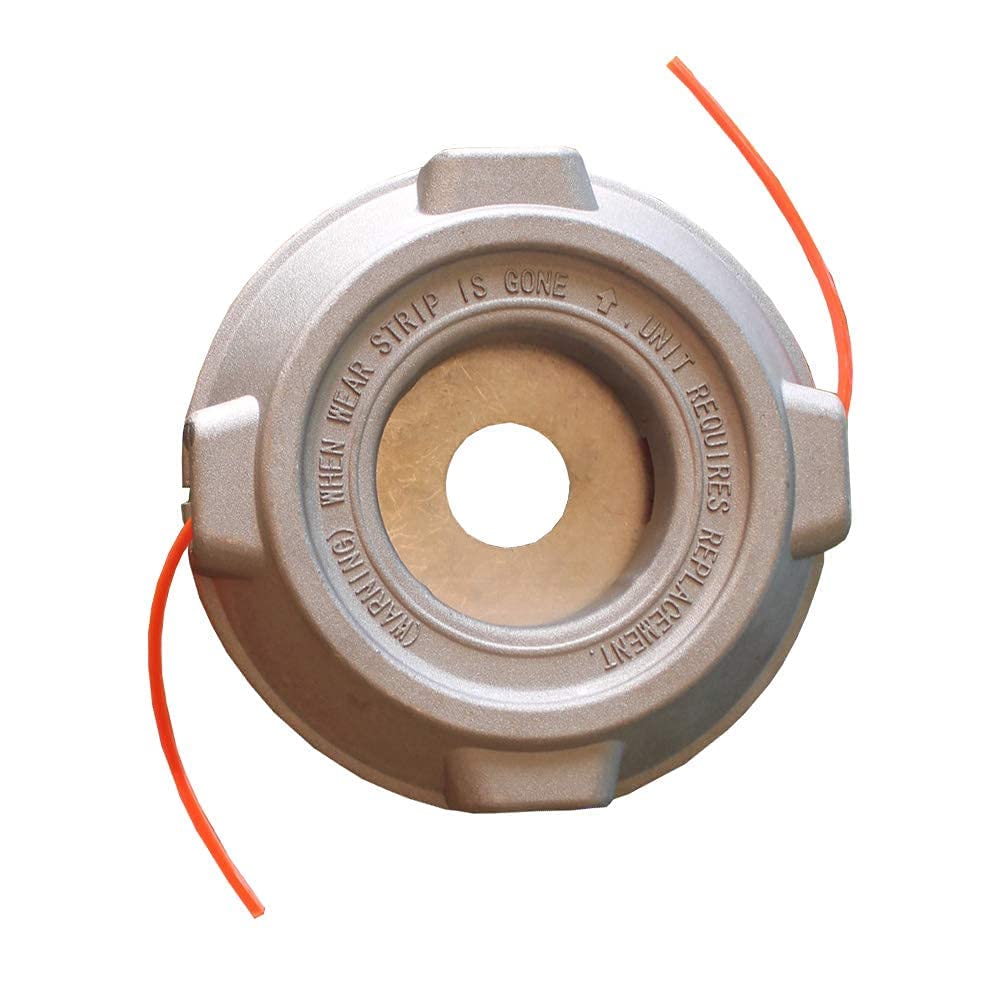 KISTON Aluminum Trimmer Head for Brush Cutter Brush Cutter Head Attachment Tap n Go (Material : Aluminum)