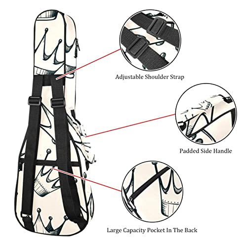 Sac de rangement pour ukulélé soprano antichoc et durable - 3