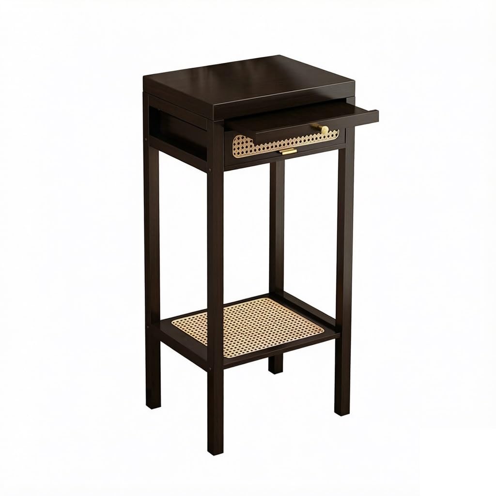 ZENY896V Mandir Narrow Console Table with Drawers Traditional shrine altar