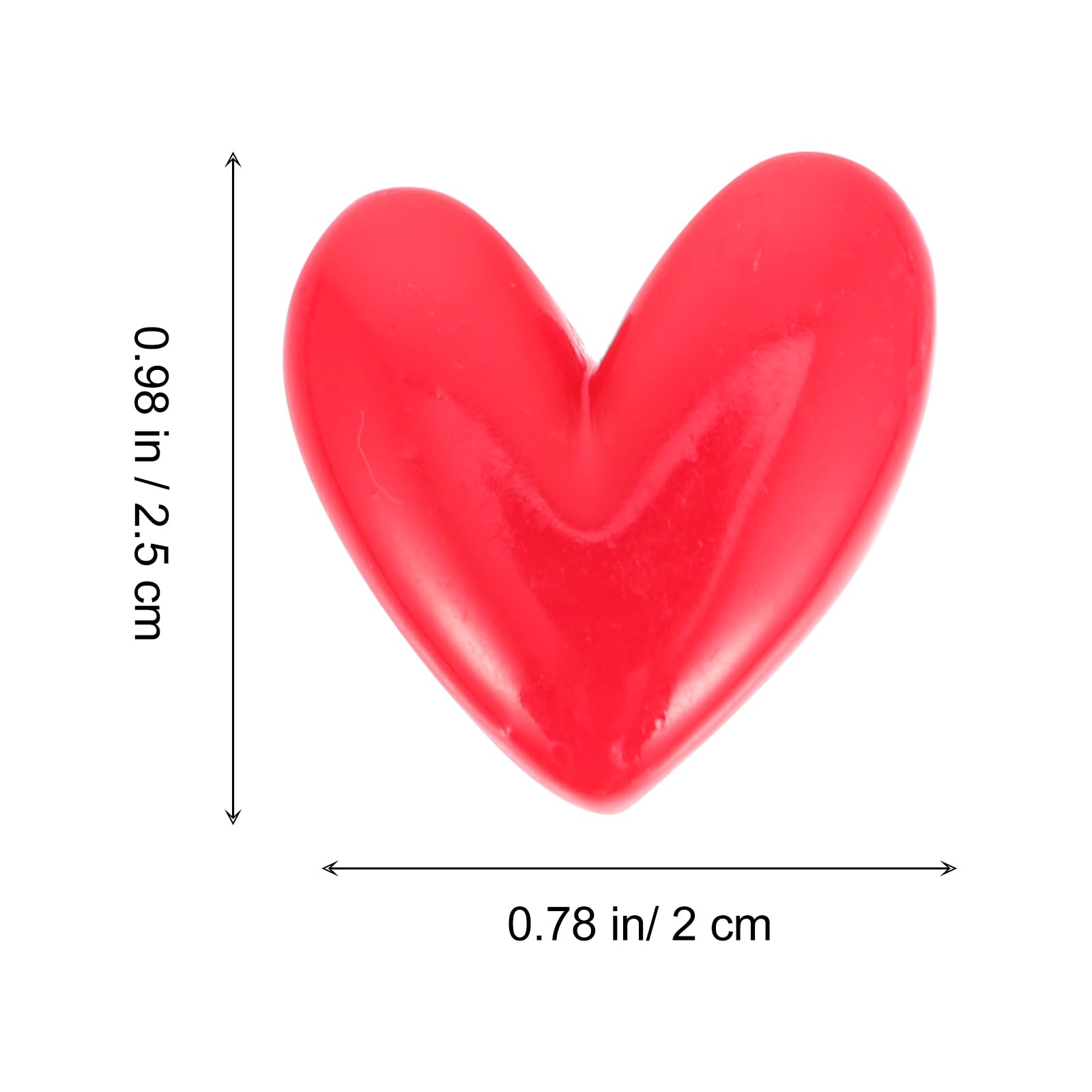 Set 30 Magneti A Cuore Dorati 3D - Adesivi Per Frigorifero, Lavagne E Bacheche, Decorazioni Ufficio E Casa