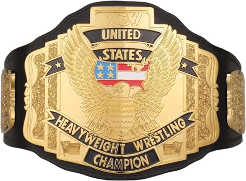 TRUESAGAUSA - WCW United States World Heavyweight Wrestling Championship Title Belt Replica