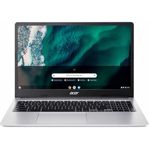 acer Chromebook 315 CB315-4H-P8FZ 15.6" Chromebook ComfyView | Intel Pentium Silver N6000 | 4GB RAM 128GB Flash Memory | ChromeOS | Pure Silver (Renewed)