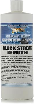 Gliptone Heavy Duty Marine & RV Cleaner, Black Streak Remover for Vinyl, Fiberglass, Flooring, Cleans Soot, Dirt & Stains, Eco-Safe Liquid Formula, 1 Quart