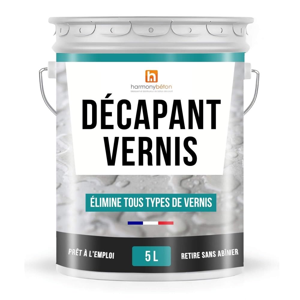 Décapant vernis - 5 L - Harmony Béton