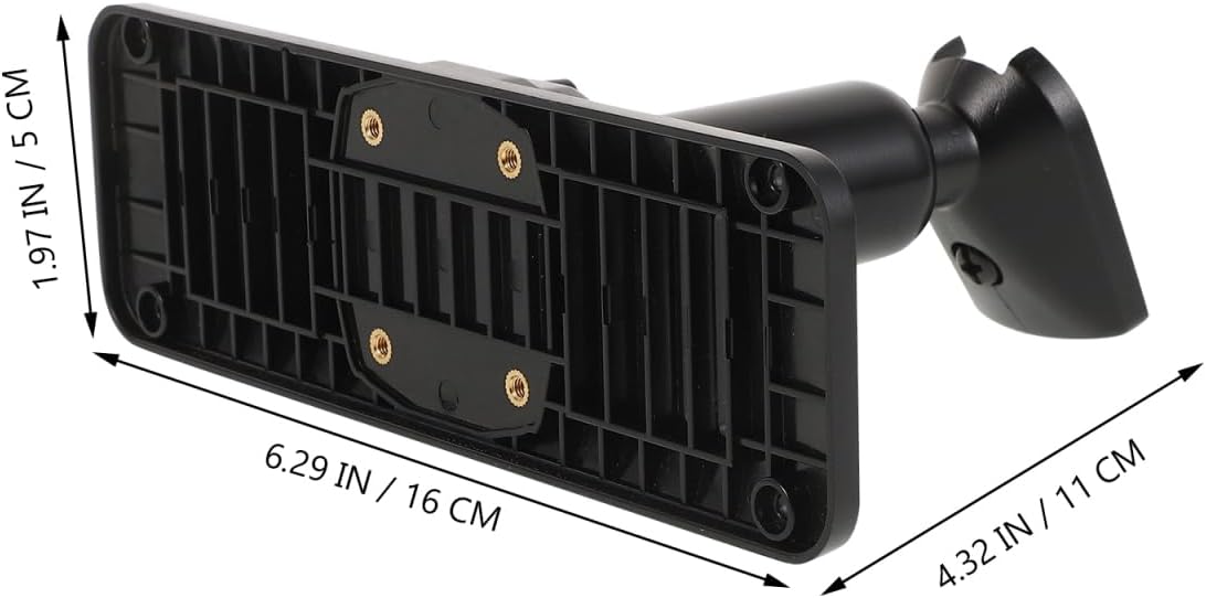 ULTECHNOVO Rear View Mirror Mount Kit for Dashcam - Universal Car Dvr Back Plate Panel with Adjustable Bracket and Clip Base Easy Install Stable Hold for 5.5 to 12 Inch Cameras