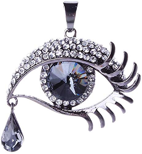 Amazon.co.jp: ZooooM 涙目 ネックレス レディース ペンダント