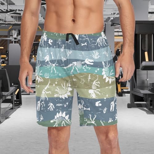 visesunny Men's Pajama Shorts Soft Lightweight Lounge Pant with Pockets Soft Sleep Pj Shorts for Men3