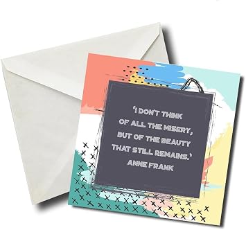 Anne Frank Inspirational Quote Magnet for Refrigerator