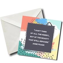 Anne Frank Inspirational Quote Magnet for Refrigerator