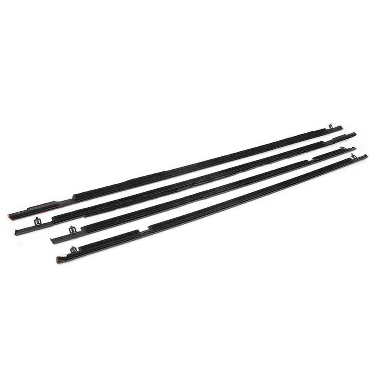 Qibbei 2006-2011 Year Car Window Weatherstrip Trim Sealing Strips Rubber Side Door Outer Glass Seal Belt For Civic Sedan 2001-2019