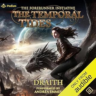 The Temporal Tides Audiolibro Por Draith arte de portada