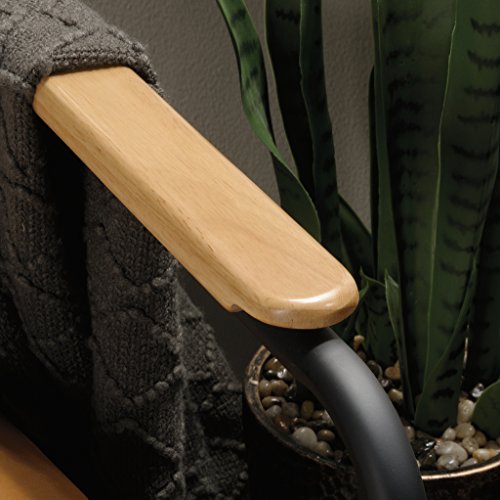 Sauder Boulevard Café Lounge Chair, Metal Camel Finish #TOP6