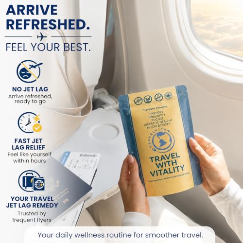TravelVita Jet Lag Remedy Capsules