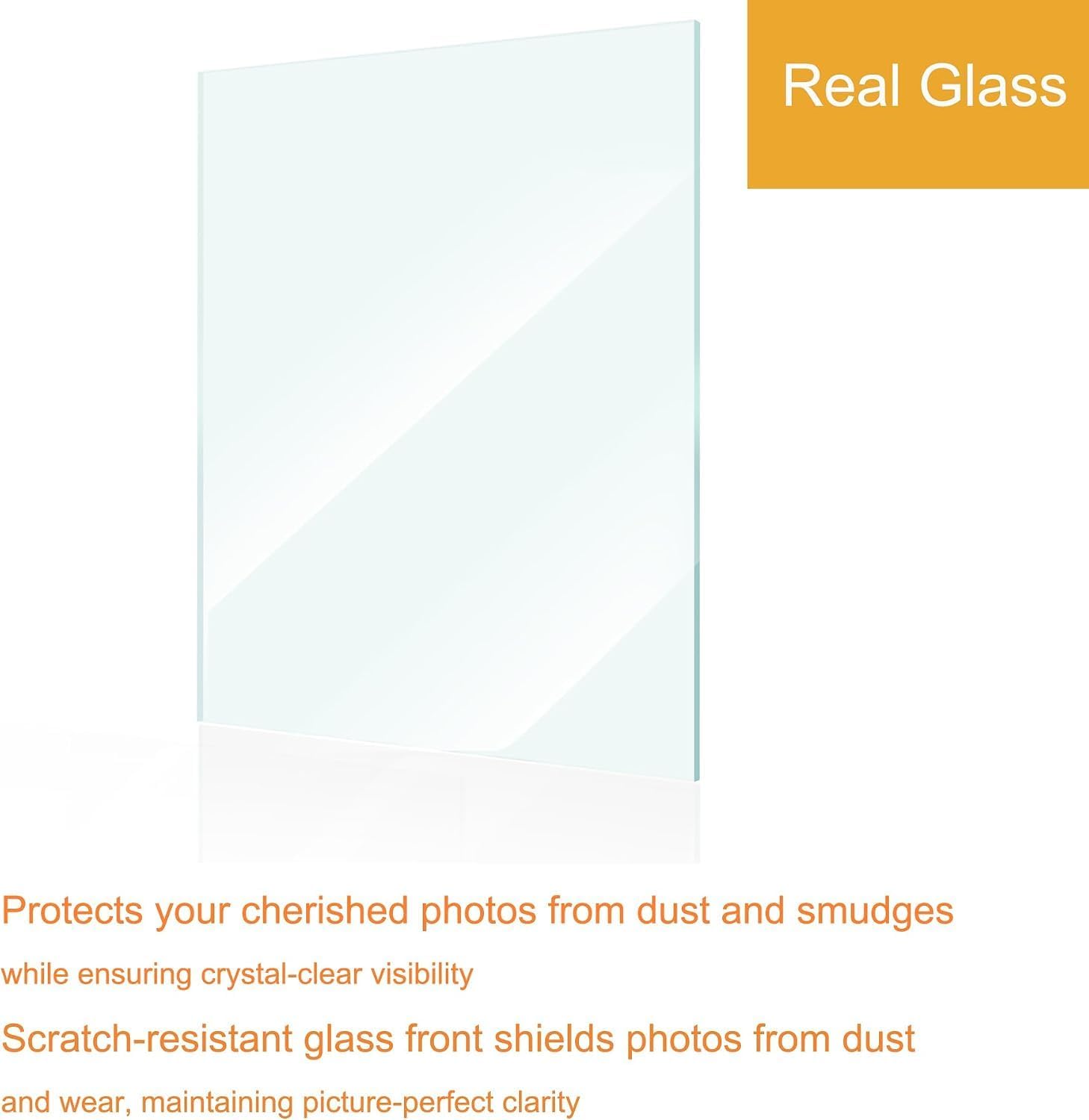BESCRCL 5x7 Picture Frame Gold with Real Glass, Ornate Vintage 5 x 7 Photo Frames for Wall and Tabletop Display, Set of 4