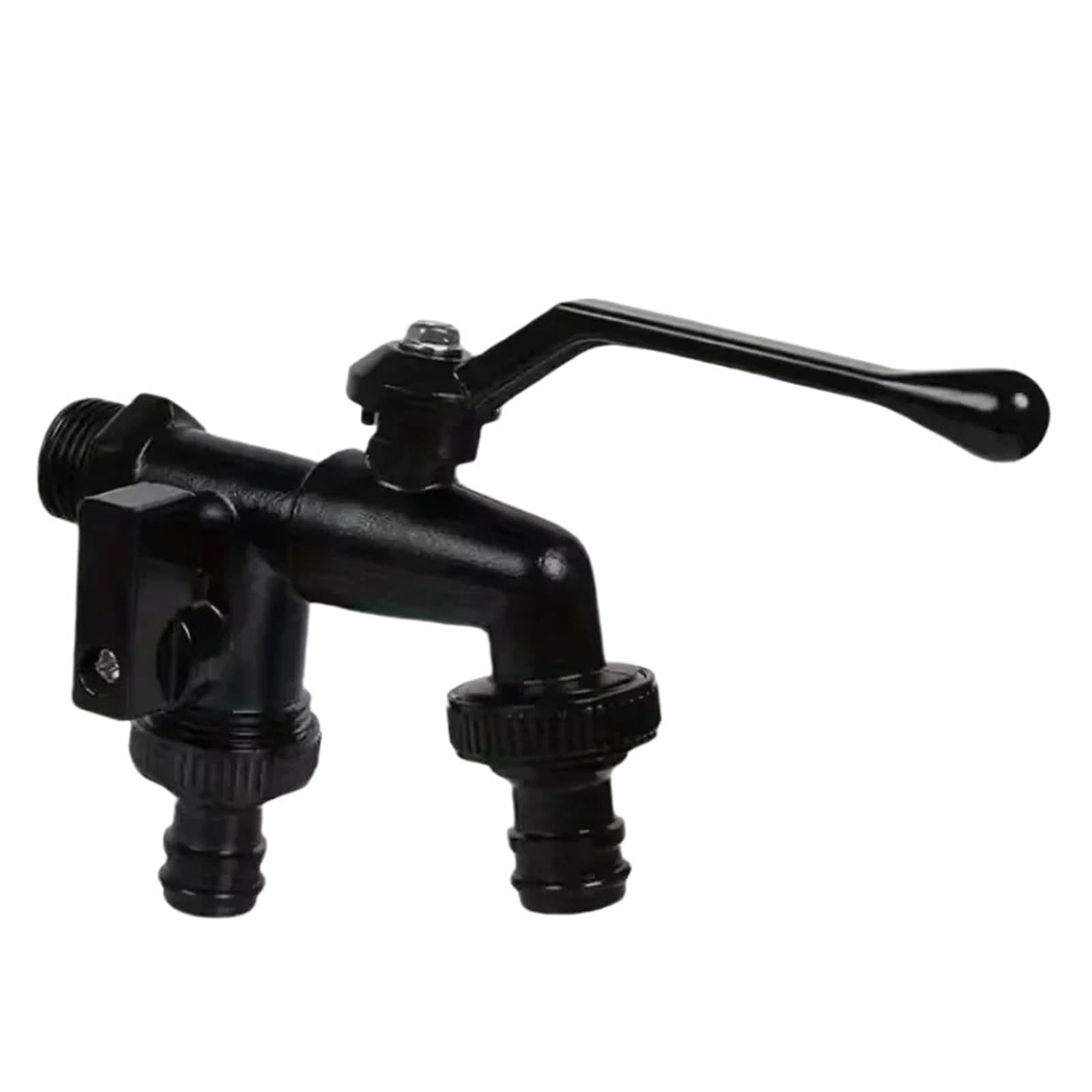 Garden Taps Outdoor Tap Frost-Proof Dual Outlet Garden Watering Equipment Suitable for Gardens Lawns Washing Machines Courtyards