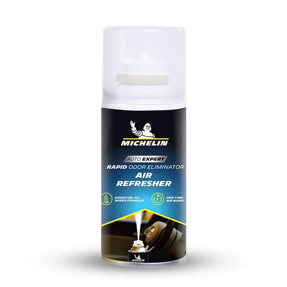 MICHELIN One-Time Use Car Air Freshener (100ml) – Automatic Cabin Odor Eliminator & AC Vent Freshener Spray | Removes Bad Smells, Leaves Long-Lasting Fragrance | Car Interior Cleaning Accessory-image-28