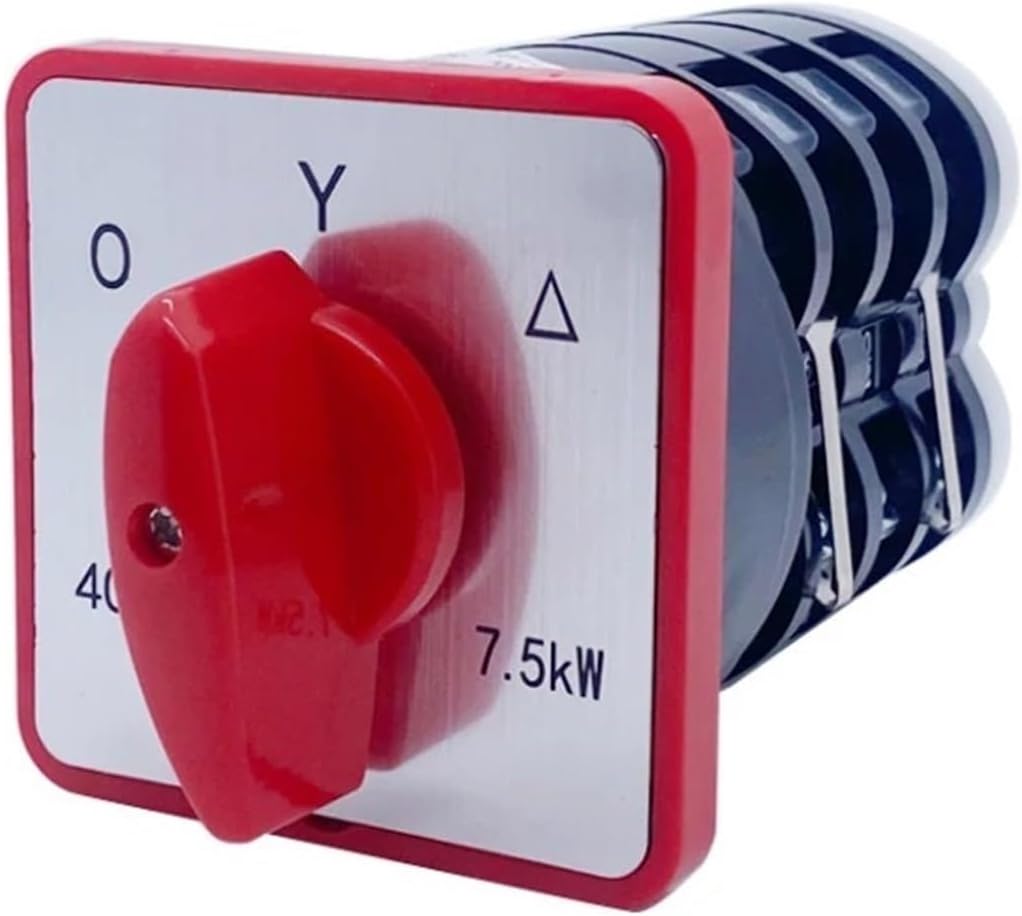 HZ5-40/7.5KW M07 Star Delta Start Dual Speed Motor High and Low Switching 40A Transfer Rotary Cam Switch