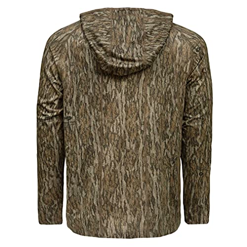Mossy Oak Men's Camo Hoodie Lightweight Hunting Shirts2