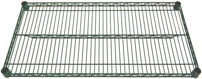 CAC China AEWS-2172 Epoxy Coated Wire Shelf 72" x 21" with 4 Clips