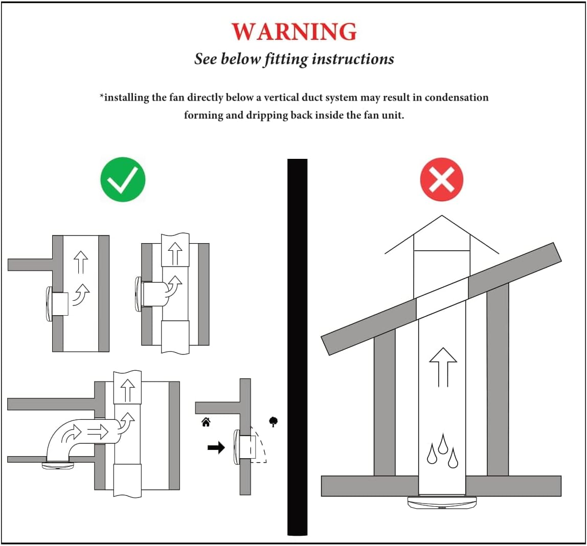 VENTS 100 Silenta MVK 100 mm Silent A Bathroom Extractor Fan Energy Saving and Quiet with Pull Cord