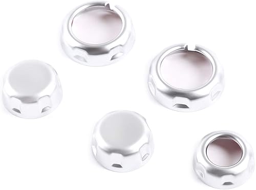 Miniatura 6 de CHEYA ABS cromo coche aire acondicionado ajuste de volumen perilla cubierta ajuste ajuste para Land Rover Discovery 3 LR3 2004-2009 accesorios de