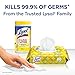 Lysol Disinfectant Handi-Pack Wipes, Multi-Surface Antibacterial Cleaning Wipes, for Disinfecting and Cleaning, Lemon and Lime Blossom, 480 Count (Pack of 6)