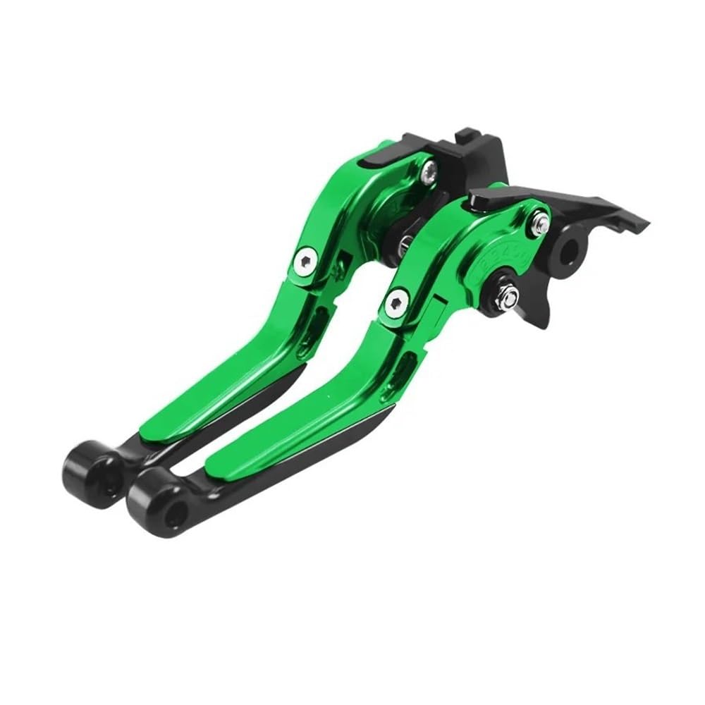 Yuegtik for MT03 for MT25 for MT-03 for MT-25 for Mt03 for Mt25 Motorcycle Adjustable Folding Brake Clutch Levers Handles Clutch Lever(Green T-03)
