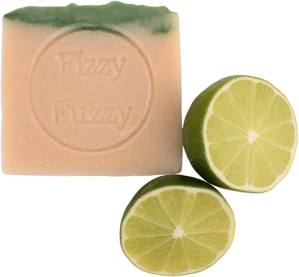 Gin & Tonic Handmade Soap with Shea Butter by Fizzy Fuzzy.