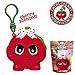 Whiffer Squishers 'Cheri Cherry' Slow Rising Squishy Toy Cherry Scented Backpack Clip