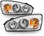 ACANII - For 2004-2007 Chevy Malibu [Factory Style] Headlight Headlamp Replacement Driver & Passenger Side