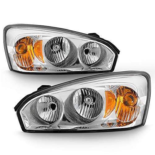 ACANII - For 2004-2007 Chevy Malibu [Factory Style] Headlight Headlamp Replacement Driver & Passenger Side