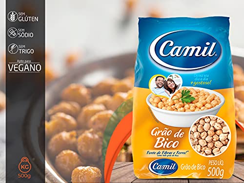 Kit 3 Grão de Bico 500g Camil