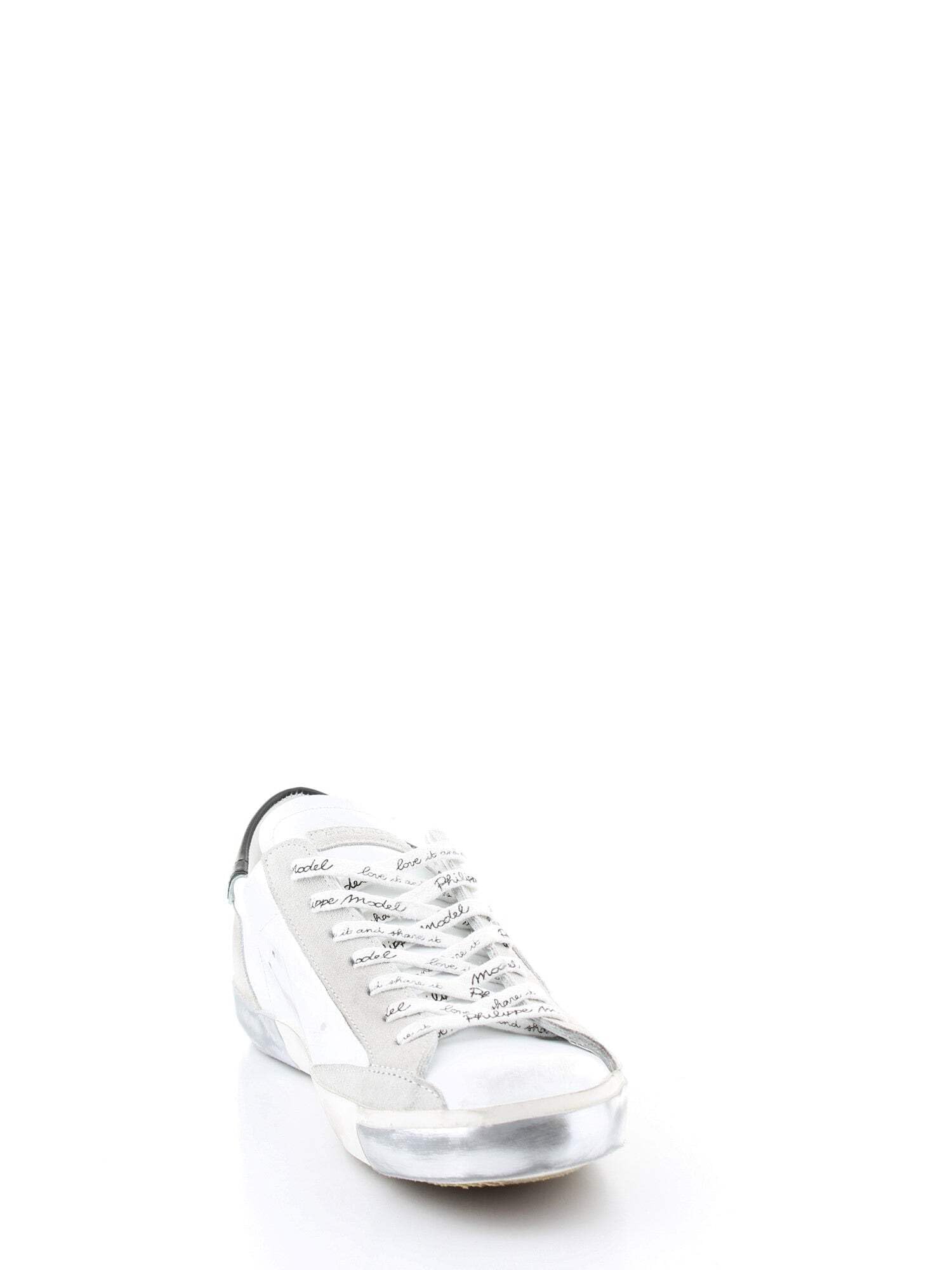 Philippe Model Hombre Prsx Zapatillas Blanc - Argent
