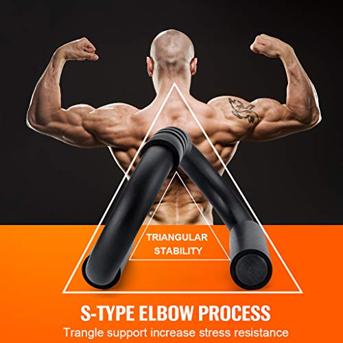 Kiewhay Push Up Bars voor spierkracht Workouts - Push Up Handgrepen met Foam Grip Draagbaar voor Thuis Gym Fitness… - Image 4