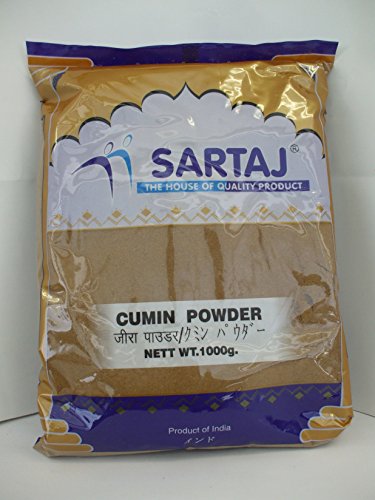 クミンパウダーサルタージ-1000g Cumin Powder SARTAJ スパイス 香辛料 業務用 जीरा पाउडर  सरताज