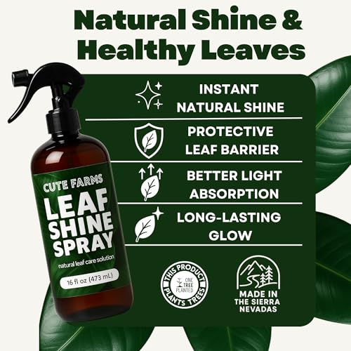 Leaf Shine Spray (16 FL OZ) para Plantas de Interior y Exterior miniatura 2