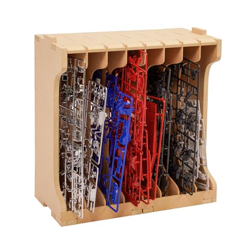 Image of Model Kit Tool Storage Rack, Making Organizer with MDF Material (GK7)
