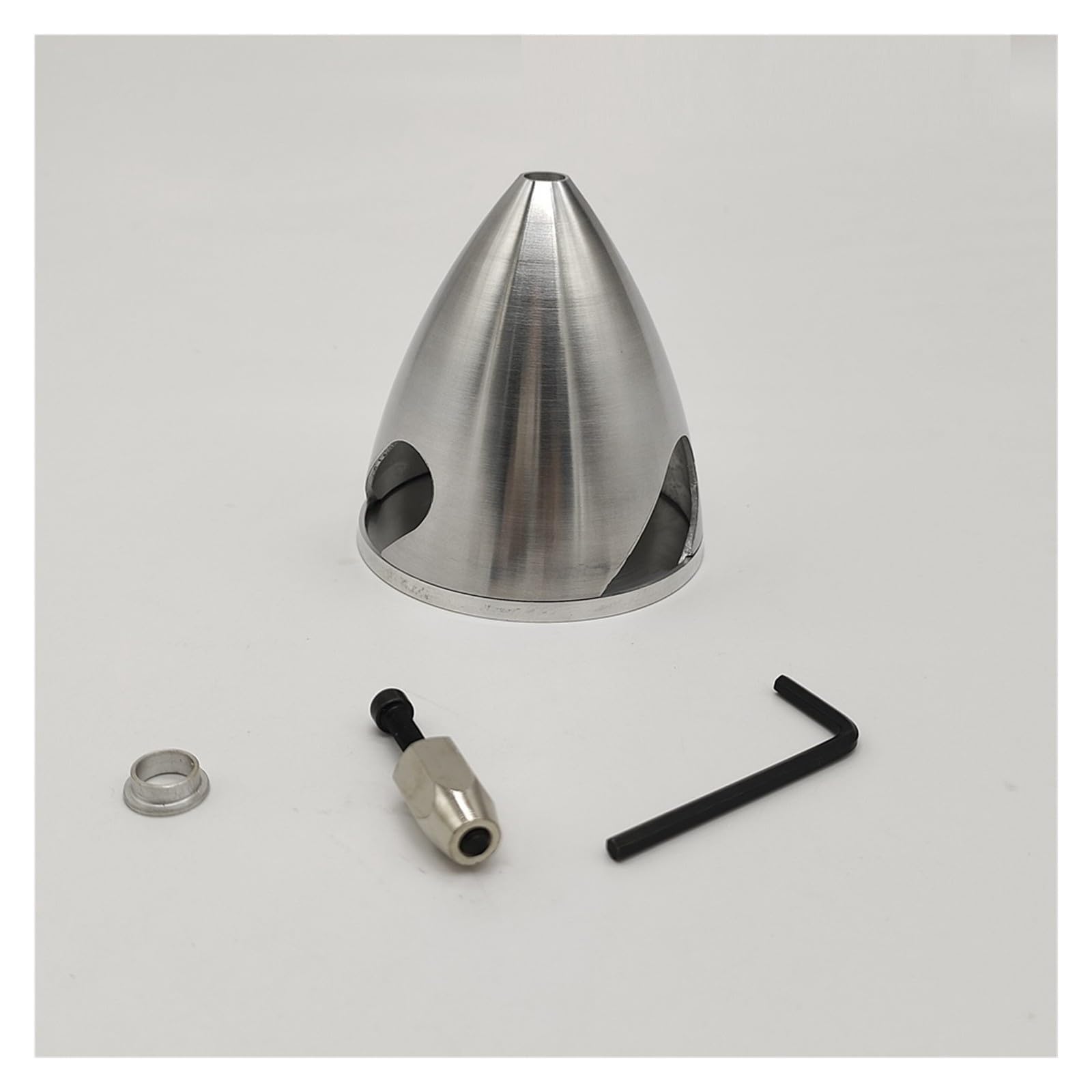 Wirnik ze stopu aluminium do śmigła z 3 ostrzami do modelu samolotu RC Nitro(102mm 4.00inch)