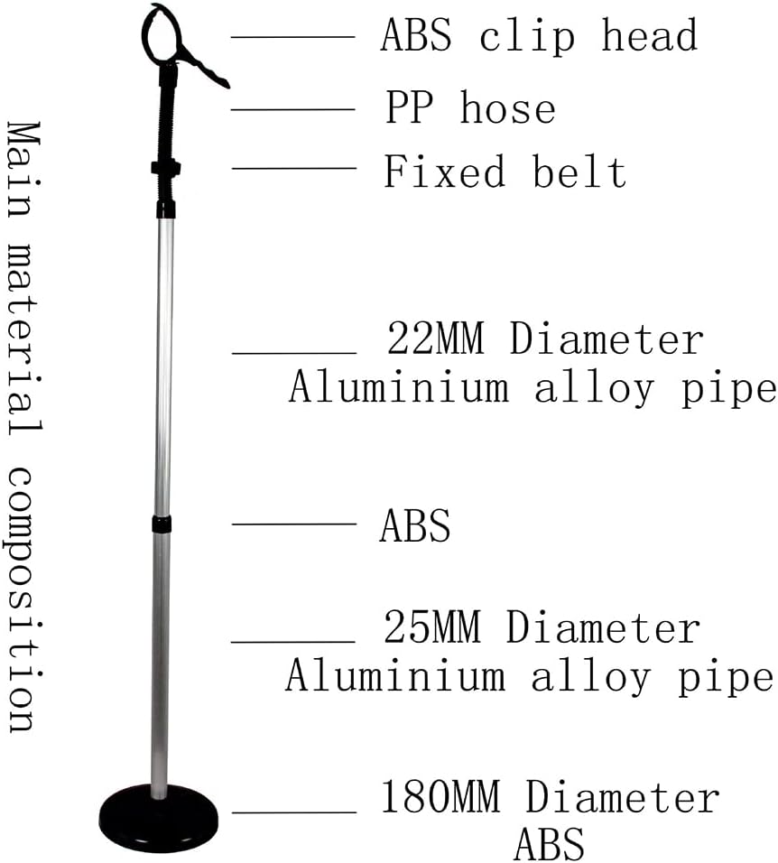 360 Degree Rotating Lazy Hair Dryer Stand Easy to Install Rack Hand Bendable Neck Release Hands