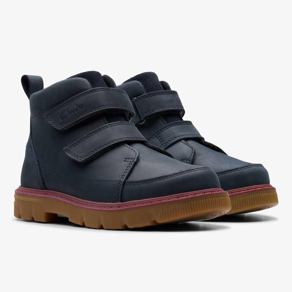 Clarks Lorcam Hi O, Botas de Moda Niños