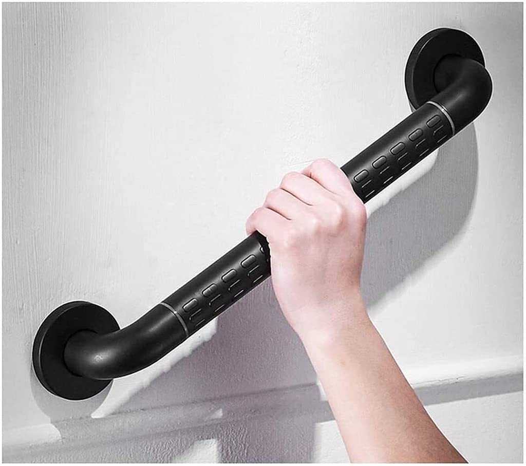 Barre de sécurité anti-chute pour douche et baignoire avec support antidérapant mural