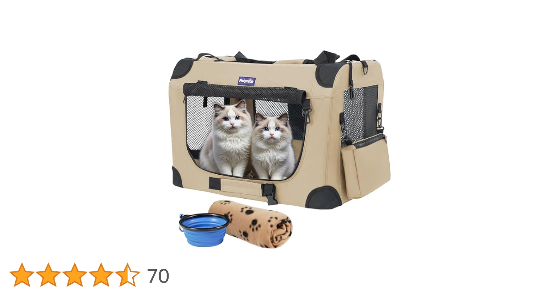 Mサイズ 犬 キャリーケース 猫 ペットキャリー 折り畳み ソフトクレートト 楽天市場】【スーパーSALE限定×10％OFF】ペットキャリー