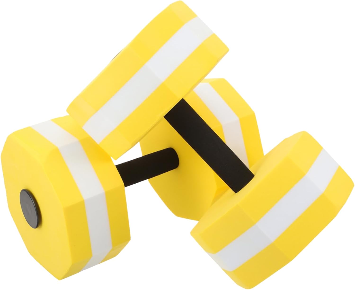 Kisangel 2pcs Water Workout Dumbbells Water Weights for Pool Exercise Ergonomic Floating Design for Full- for Aquatic Aerobics and Resistance Training