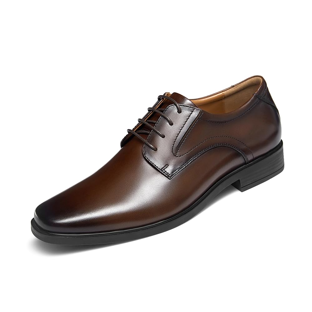 ALIPASINM Mens Oxford Leather Business Casual Shoes