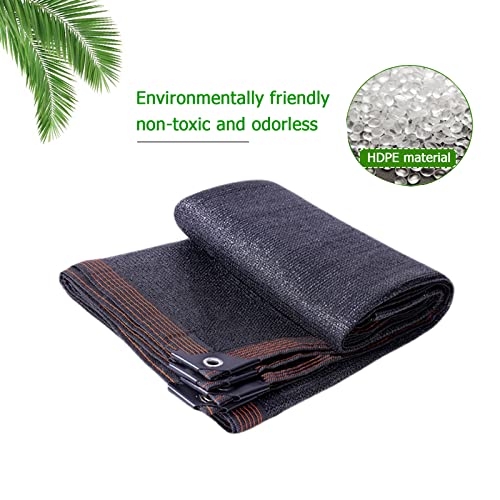 Voile d'ombrage pour jardin rectangulaire 6 x 10 imperméable avec œillets - 3
