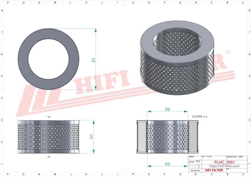 HIFI FILTER SH 52029 Hydraulikfilter kompatibel mit HANOMAG BRILLANT 601 BRILLANT 700/A