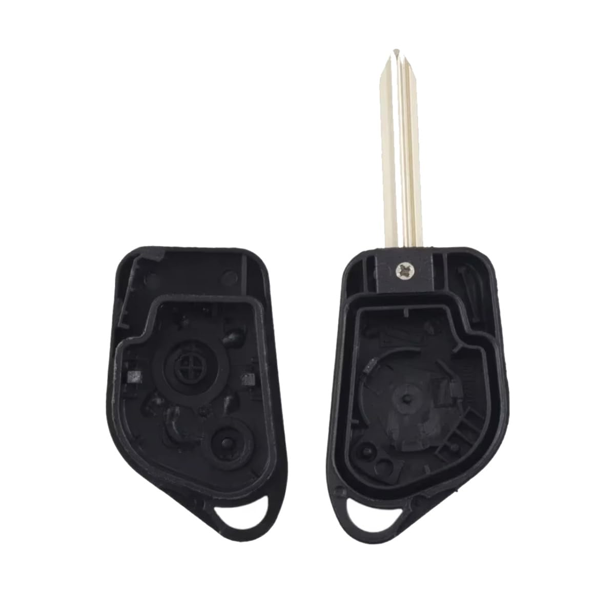 Carcasa Llave Coche para Citroën Xsara Picasso, Carcasa de Llave de Repuesto sin Costuras con 2 Botones, dañada o desgastada