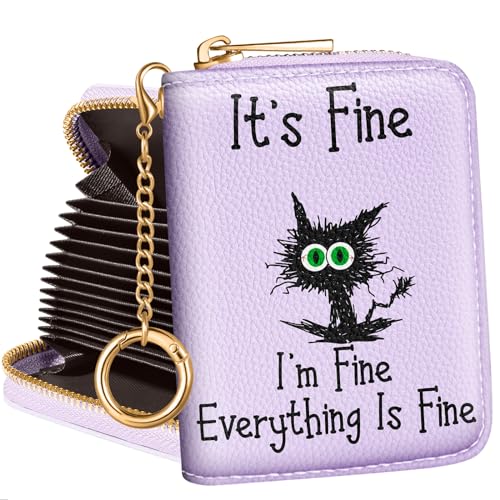 Bistup Credit Card Holder for Women Cute Small Ladies Teen Girls Female Rfid Leather Cardholder...