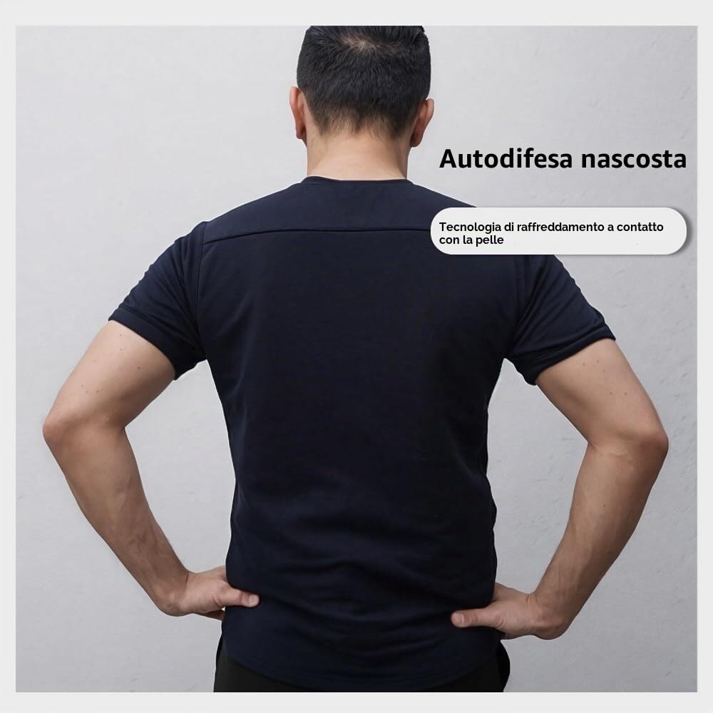 Indumenti anti-pugnalata a 5 livelli for proteggere la sicurezza personale, gilet protettivi, gilet di sicurezza(L)