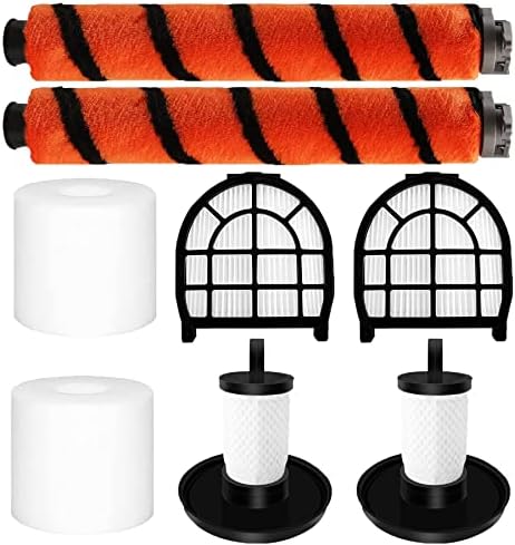 Avaenzo Replacement Parts for Shark LZ600 LZ601 LZ602, LZ602C APEX UpLight Lift-Away DuoClean Vacuum Cleaner.Accessory Pack of 2 Soft Brush,2 Pre-Motor Filter,2 Post-Motor Hepa Filter,2 Foam Filters